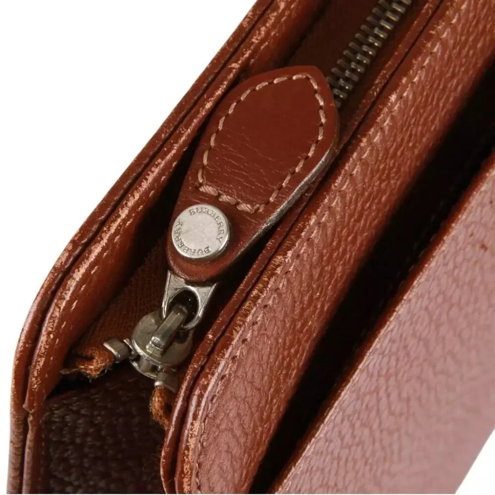 Authentic Burberry soft briefcase business hand bag